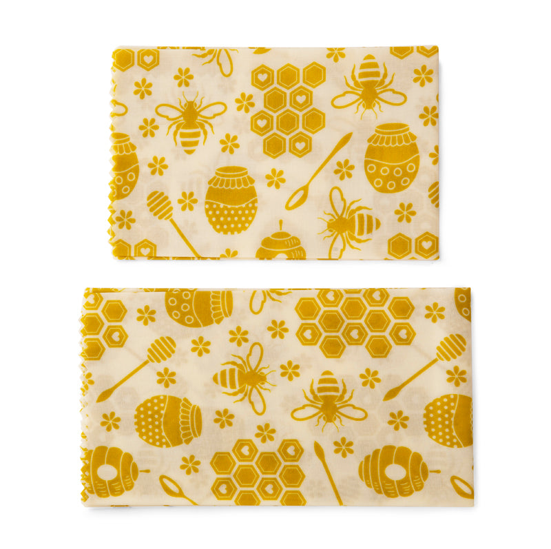 Beeswax food wraps set BEES