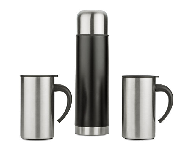 Gift Set ACON (Vacuum flask 500 ml and 2 travel mugs 260 ml)