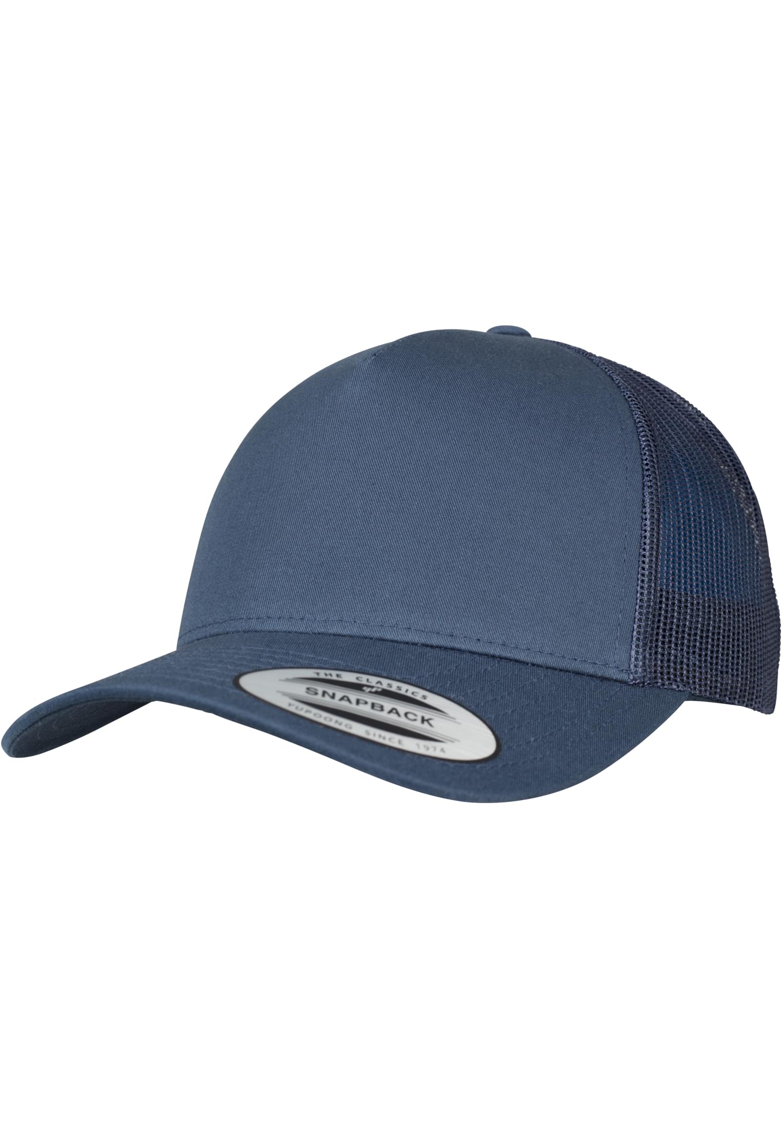 Cepure Yupoong 5-Panel Retro Trucker Cap navy