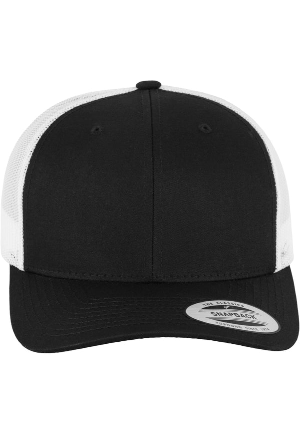 Cepure Yupoong Retro Trucker 2-Tone black/white