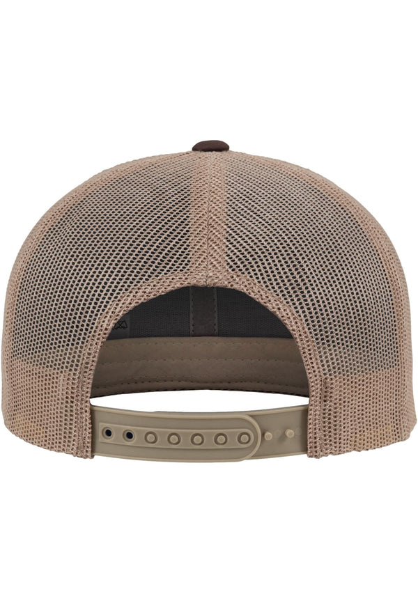 Cepure Yupoong Retro Trucker 2-Tone brn/khaki