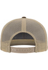 Cepure Yupoong Retro Trucker 2-Tone mosegreen khaki