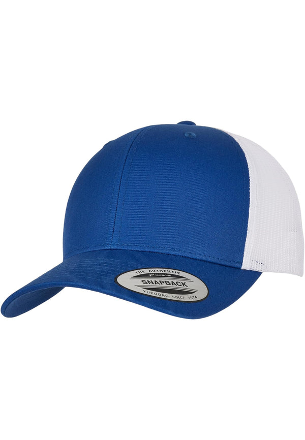 Cepure Yupoong Retro Trucker 2-Tone royal white