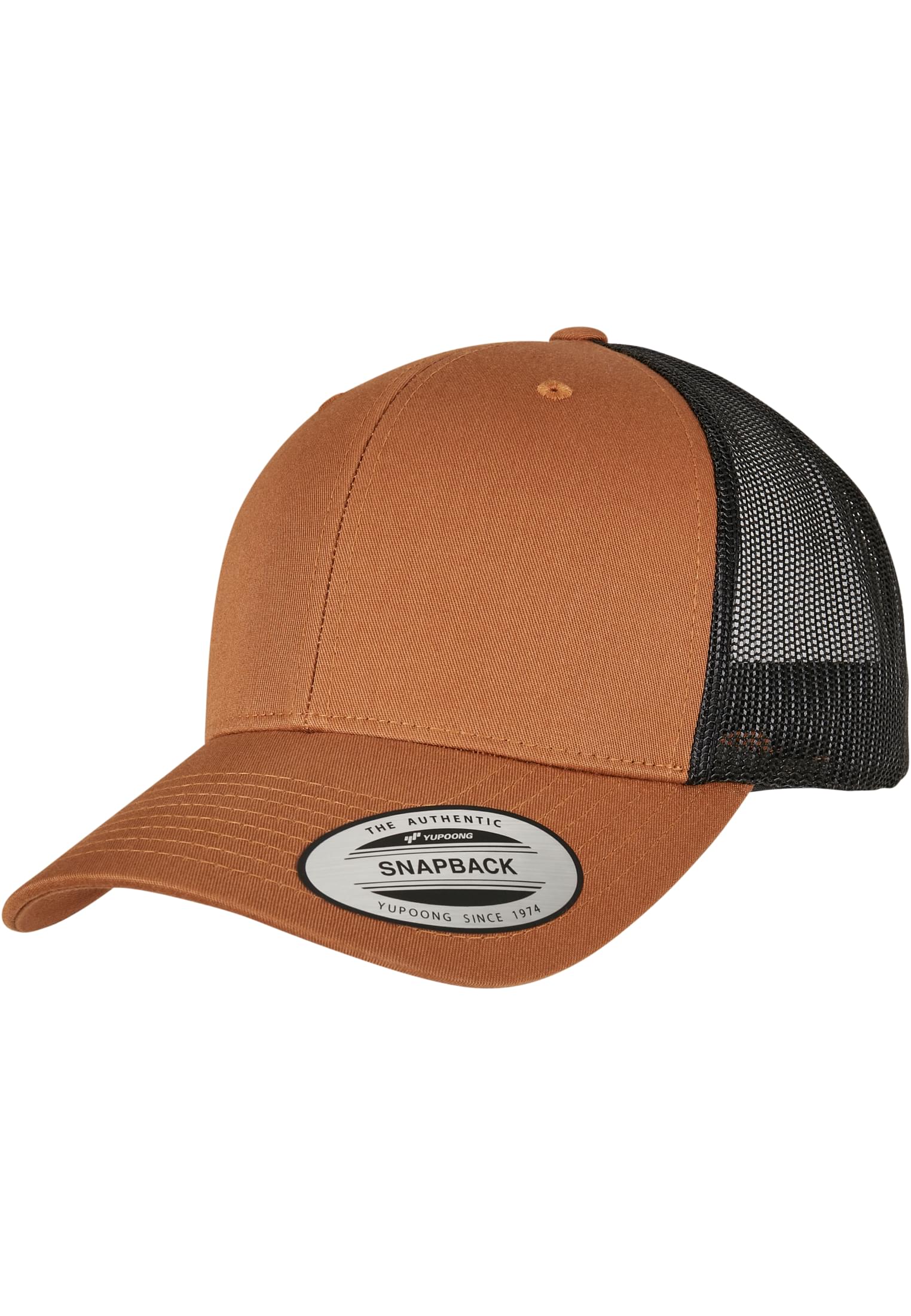 Cepure Yupoong Retro Trucker 2-Tone caramel black