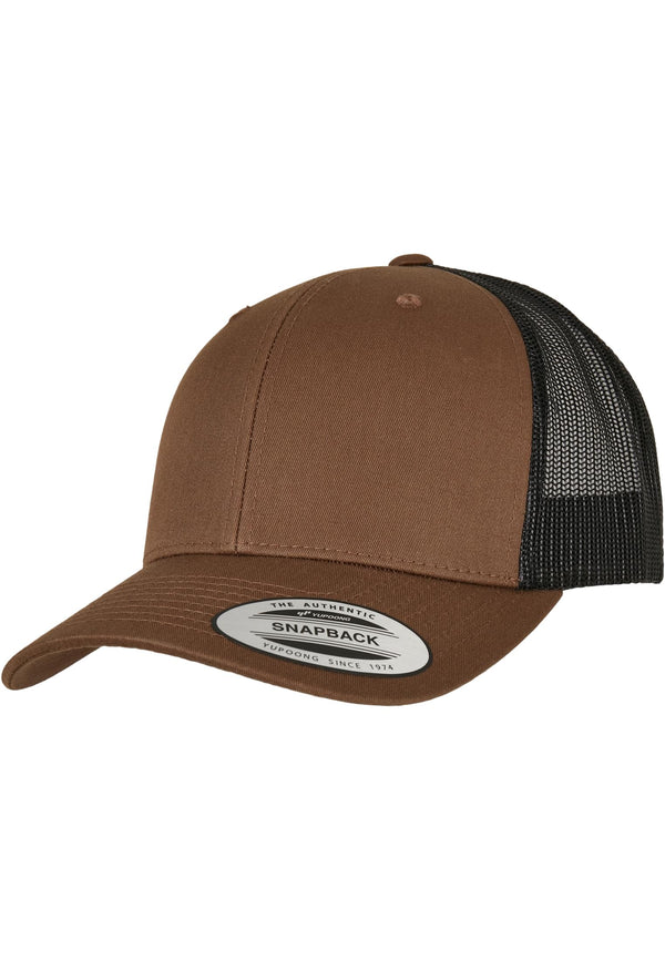 Cepure Yupoong Retro Trucker 2-Tone brown/black