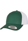 Cepure Yupoong Retro Trucker 2-Tone kelly green/white