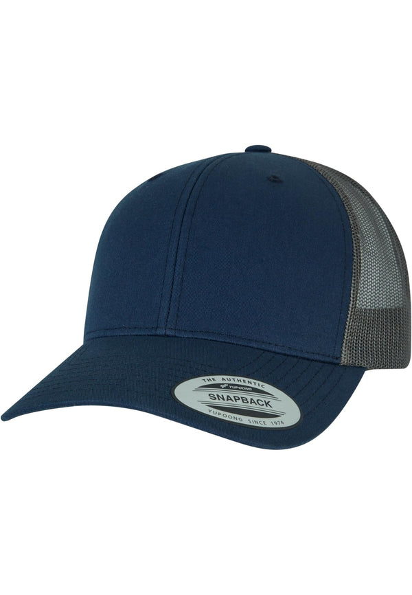 Cepure Yupoong Retro Trucker 2-Tone navy grey