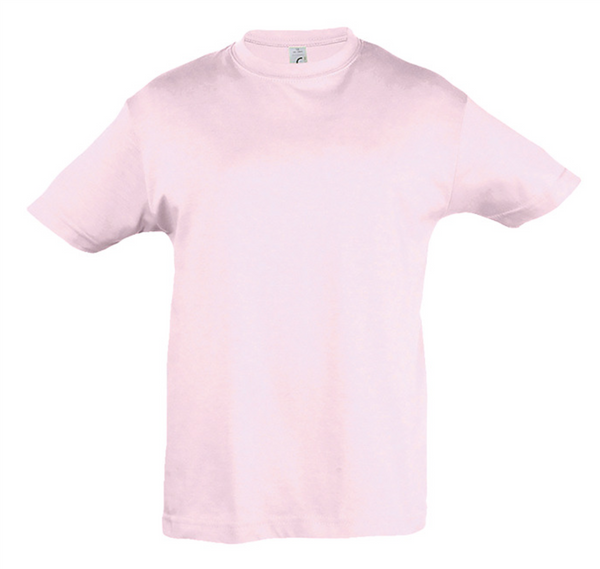 Bērnu t-krekls REGENT FIT KIDS pale pink